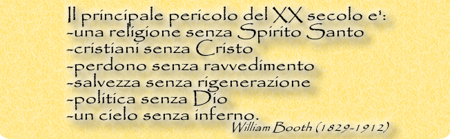 William Booth - Il principale pericolo del XX secolo